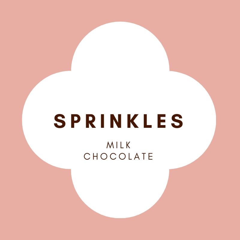 Disk | Sprinkles | French Milk Chocolate | 42% Cacao | 80g